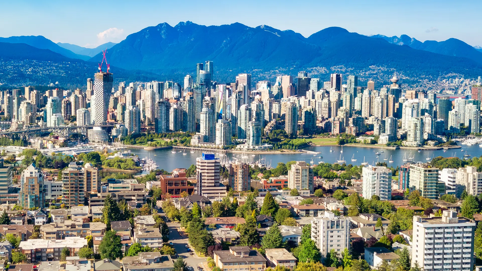 Vancouver City Skyline